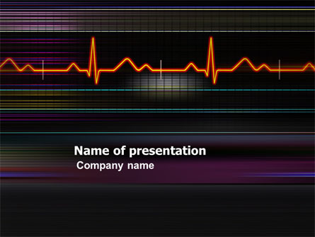 Electrocardiography Presentation Template, Master Slide