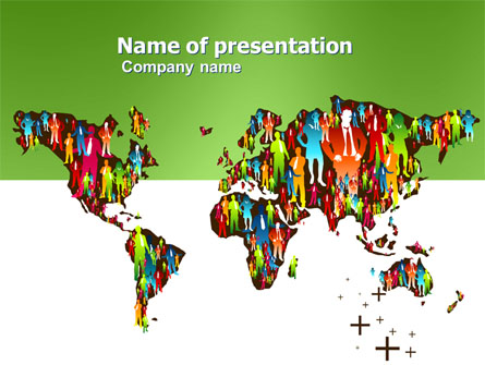 World Diversity Presentation Template, Master Slide