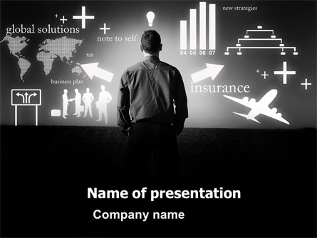 Business Strategy Presentation Template, Master Slide