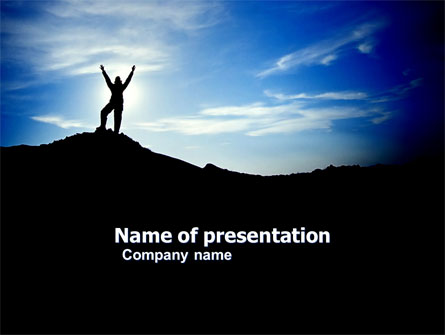 The Top Presentation Template, Master Slide