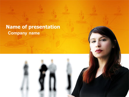 Networking Presentation Template, Master Slide