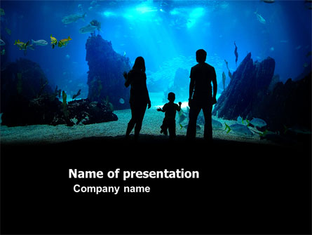 Oceanarium Presentation Template, Master Slide