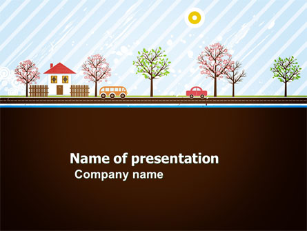 Spring Day Presentation Template, Master Slide