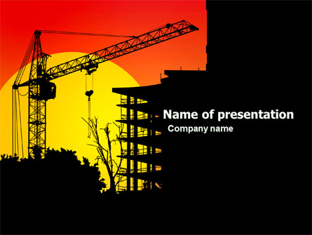 Building Set Presentation Template, Master Slide