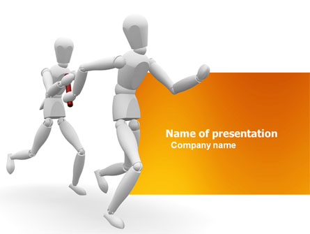 Relay Presentation Template, Master Slide