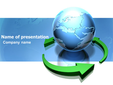 Restoring World Presentation Template, Master Slide
