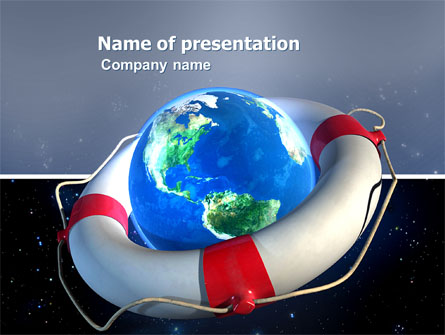 Save Earth Presentation Template, Master Slide