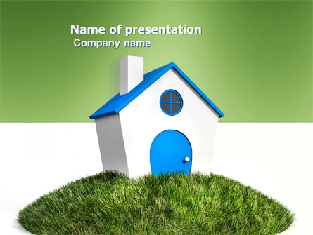 Model of House Presentation Template, Master Slide