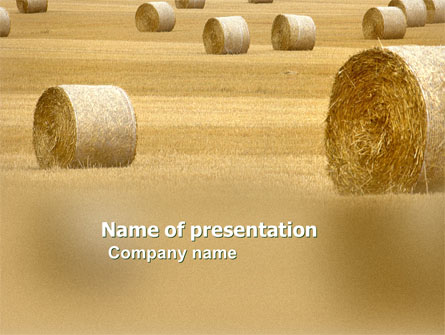 Harvest Time Presentation Template, Master Slide