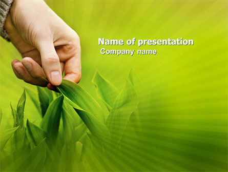 Plant Breeding Presentation Template, Master Slide
