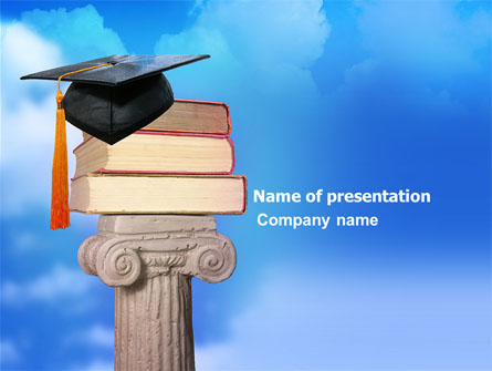 University Education Presentation Template, Master Slide