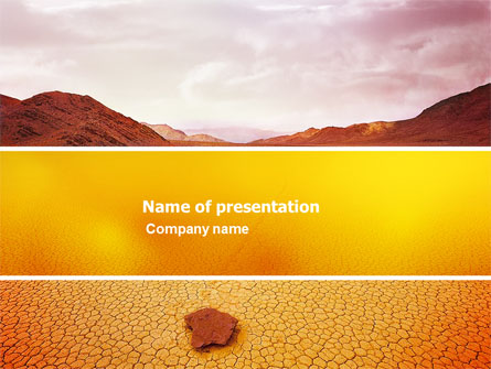 Deserted Presentation Template, Master Slide