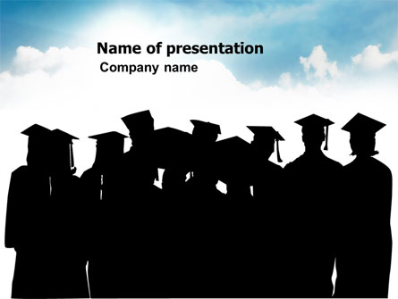 Graduates Presentation Template, Master Slide