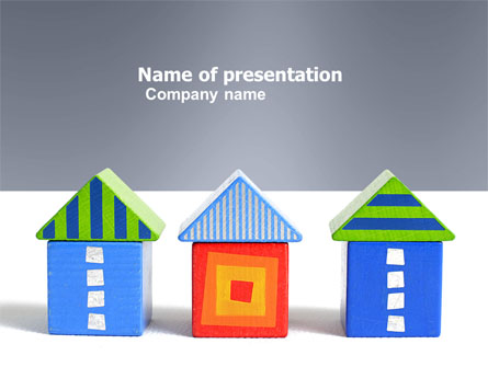 Houses Presentation Template, Master Slide