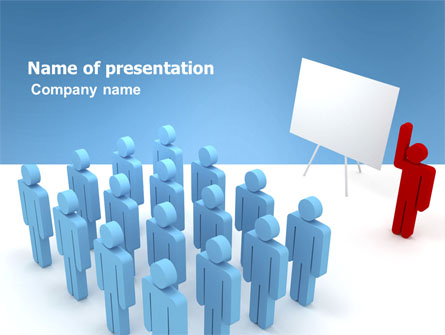 Public Meeting Presentation Template, Master Slide