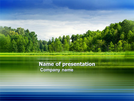 Landscape Presentation Template, Master Slide