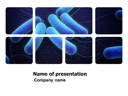 Bacteriology Presentation Template, Master Slide