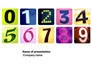 Colored Numbers slide 1