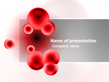 Erythrocytes Presentation Template, Master Slide
