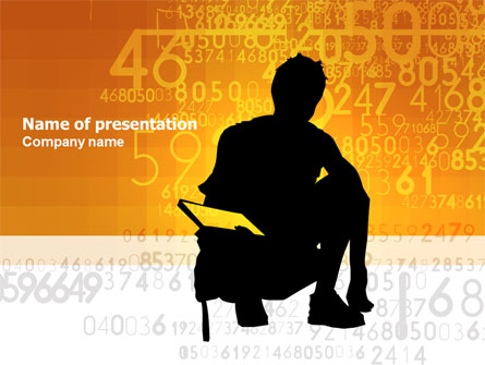 Student Mathematics Presentation Template, Master Slide