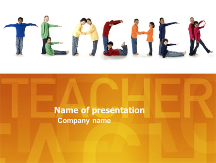 Teacher of Class Presentation Template, Master Slide