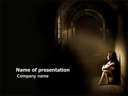 Solitariness Presentation Template, Master Slide