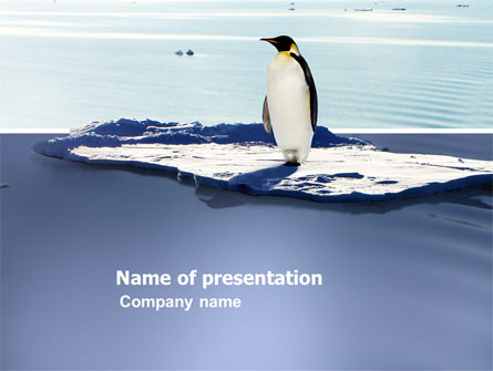 Penguin Presentation Template, Master Slide