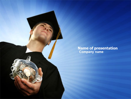 Paid Education Presentation Template, Master Slide