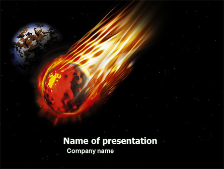 Comet Free Presentation Template, Master Slide
