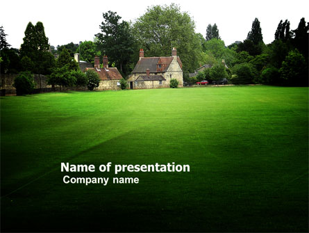 Country Estate Presentation Template, Master Slide