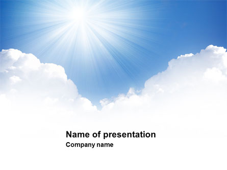 Heaven Presentation Template, Master Slide