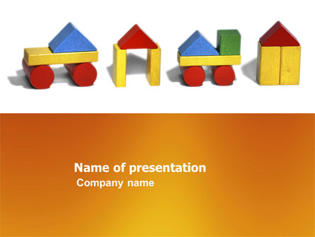Construction Kit Presentation Template, Master Slide