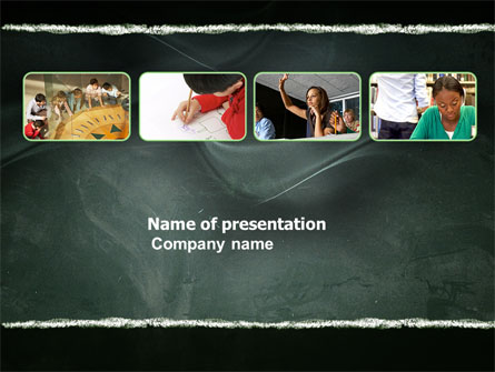 Study Process Presentation Template, Master Slide