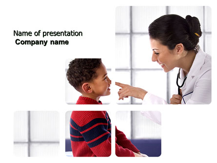 Paediatrist Presentation Template, Master Slide