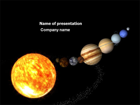 Planet Parade Presentation Template, Master Slide