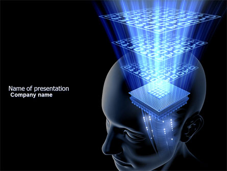 Digital Memory Presentation Template, Master Slide
