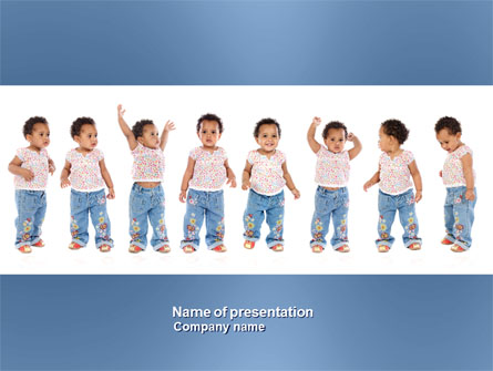 Baby Emotions Presentation Template, Master Slide