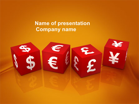 World Currency Presentation Template, Master Slide