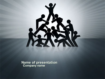 Team Victory Presentation Template, Master Slide