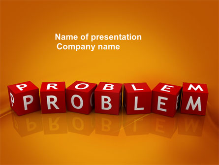Problem Presentation Template, Master Slide