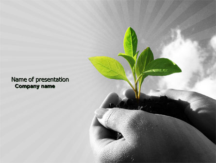 New Sprout Presentation Template, Master Slide