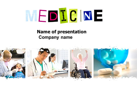 Modern Medicine Presentation Template, Master Slide