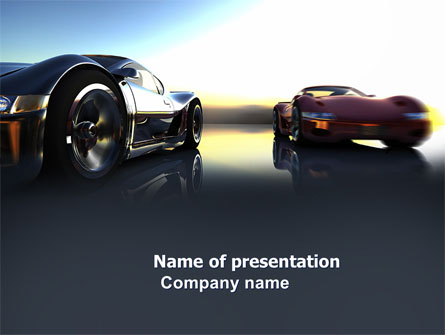 Concept Cars Presentation Template, Master Slide