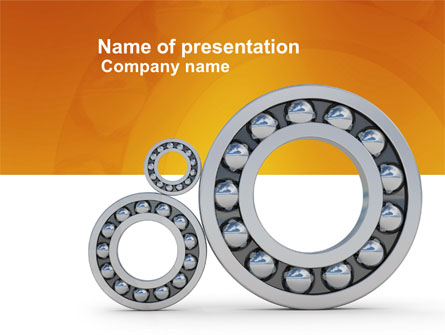 Bearing Presentation Template, Master Slide