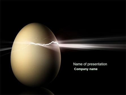 Birth Presentation Template, Master Slide