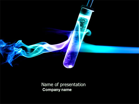 Industrial Chemistry Presentation Template, Master Slide
