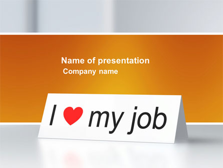 Work Motivation Presentation Template, Master Slide