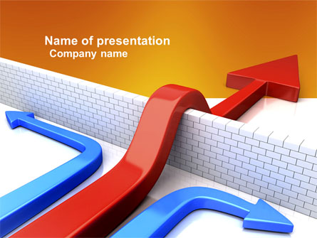 Non-standard Approach Presentation Template, Master Slide