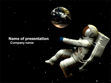 Cosmonaut Presentation Template, Master Slide