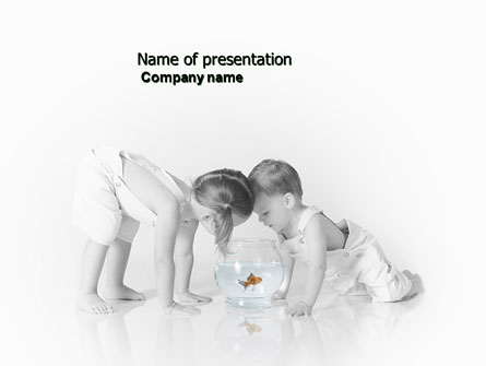 Happy Children Presentation Template, Master Slide